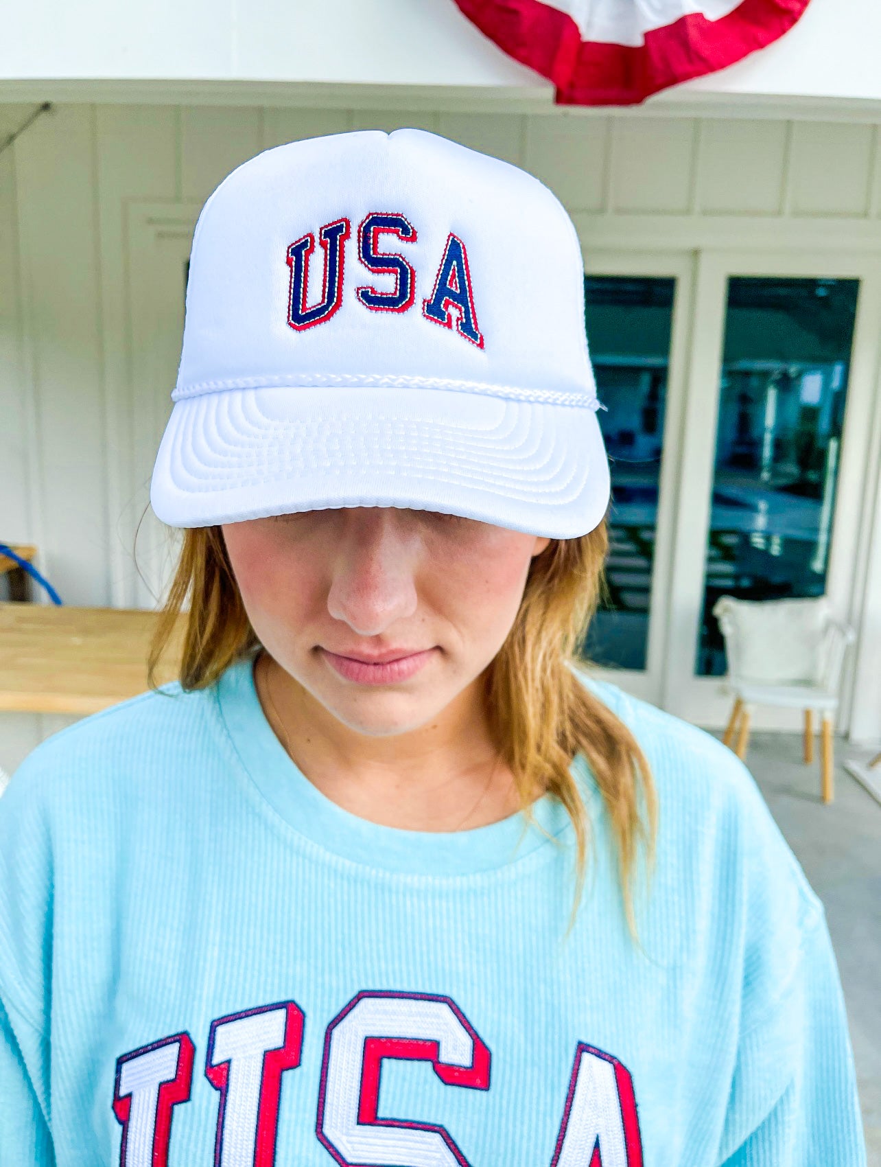 USA TRUCKER HAT