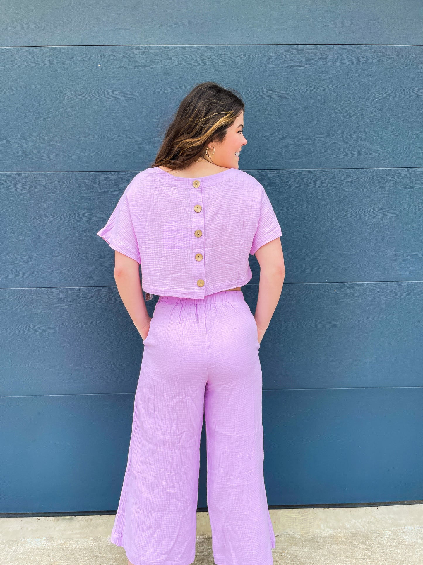 Violet Pants Set