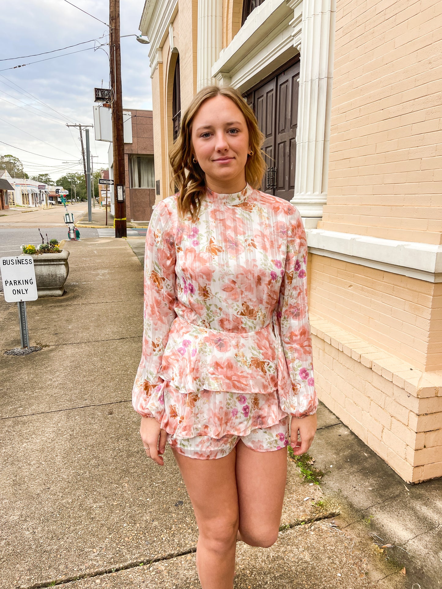 Water Color Romper