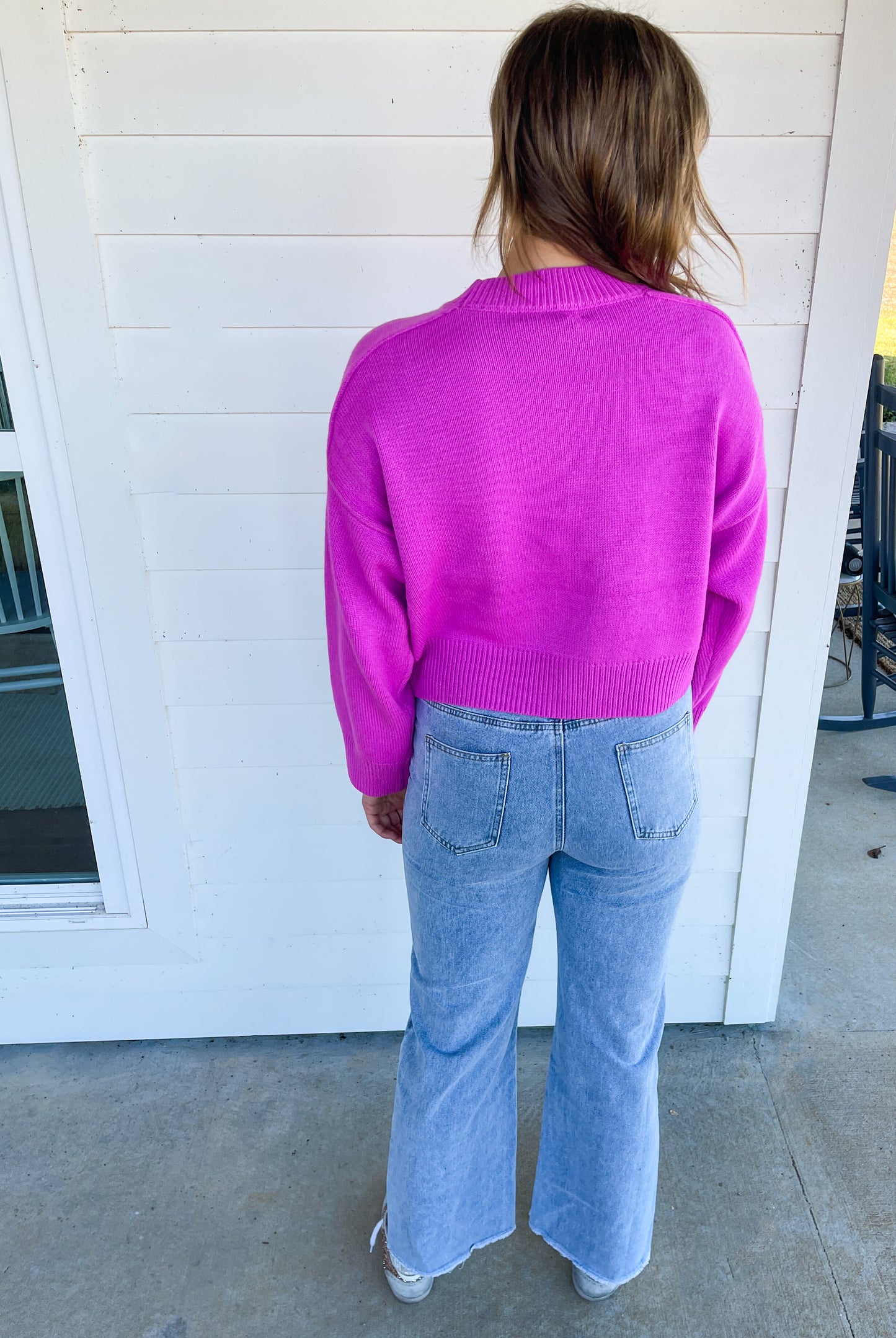 Pink Basics Sweater