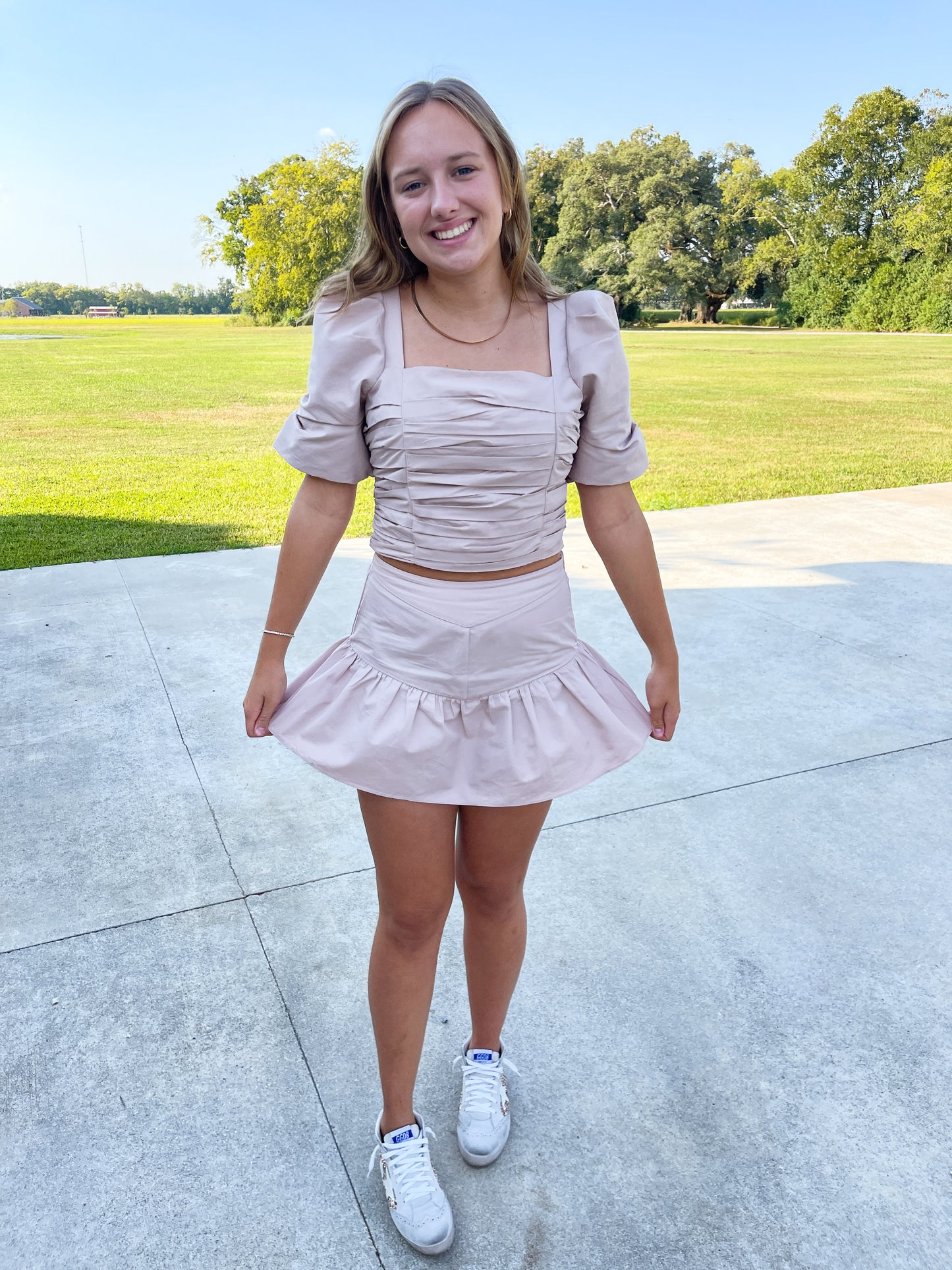 Puff Pink Skort