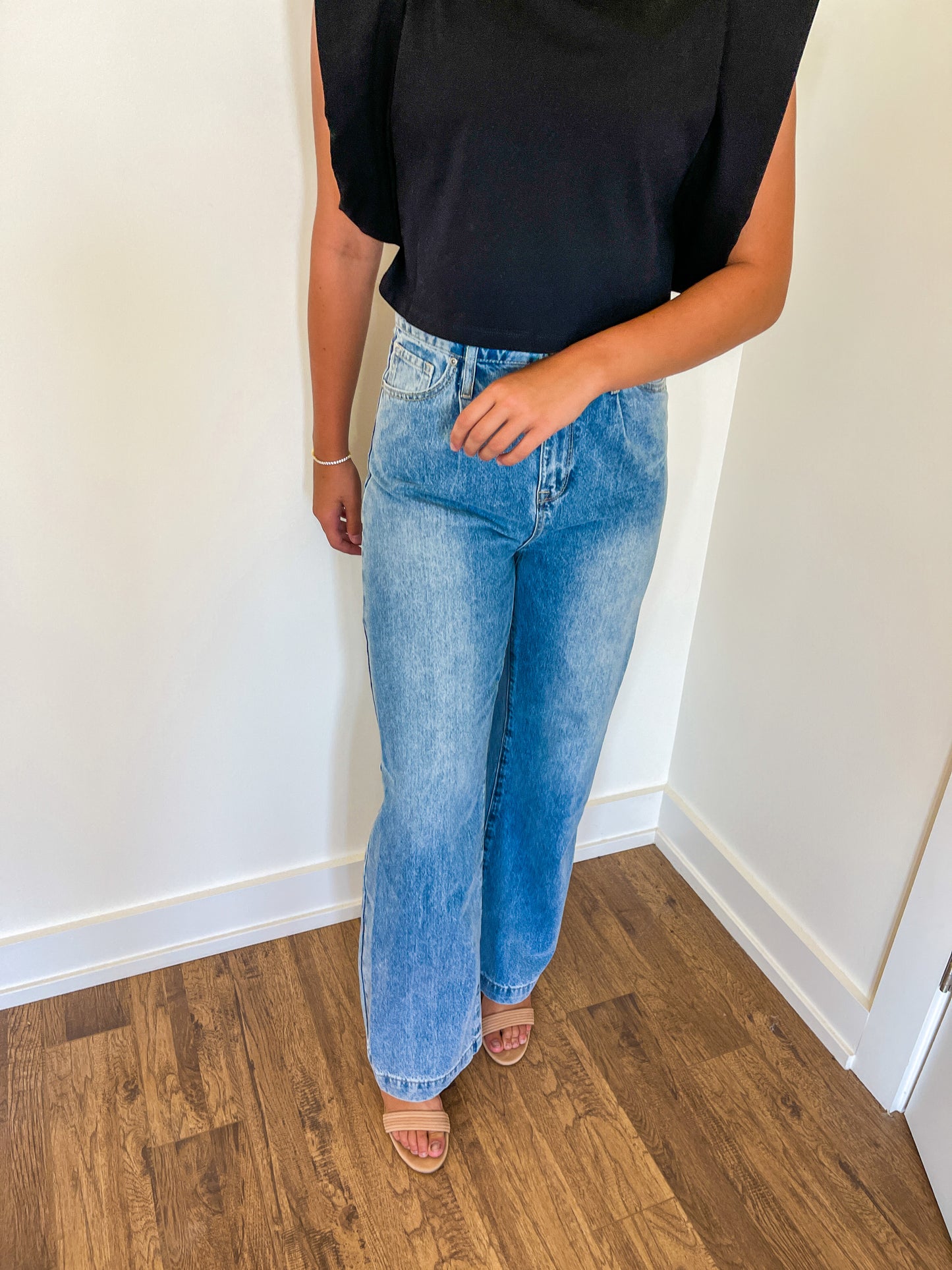 Medium Wash Mom Jeans