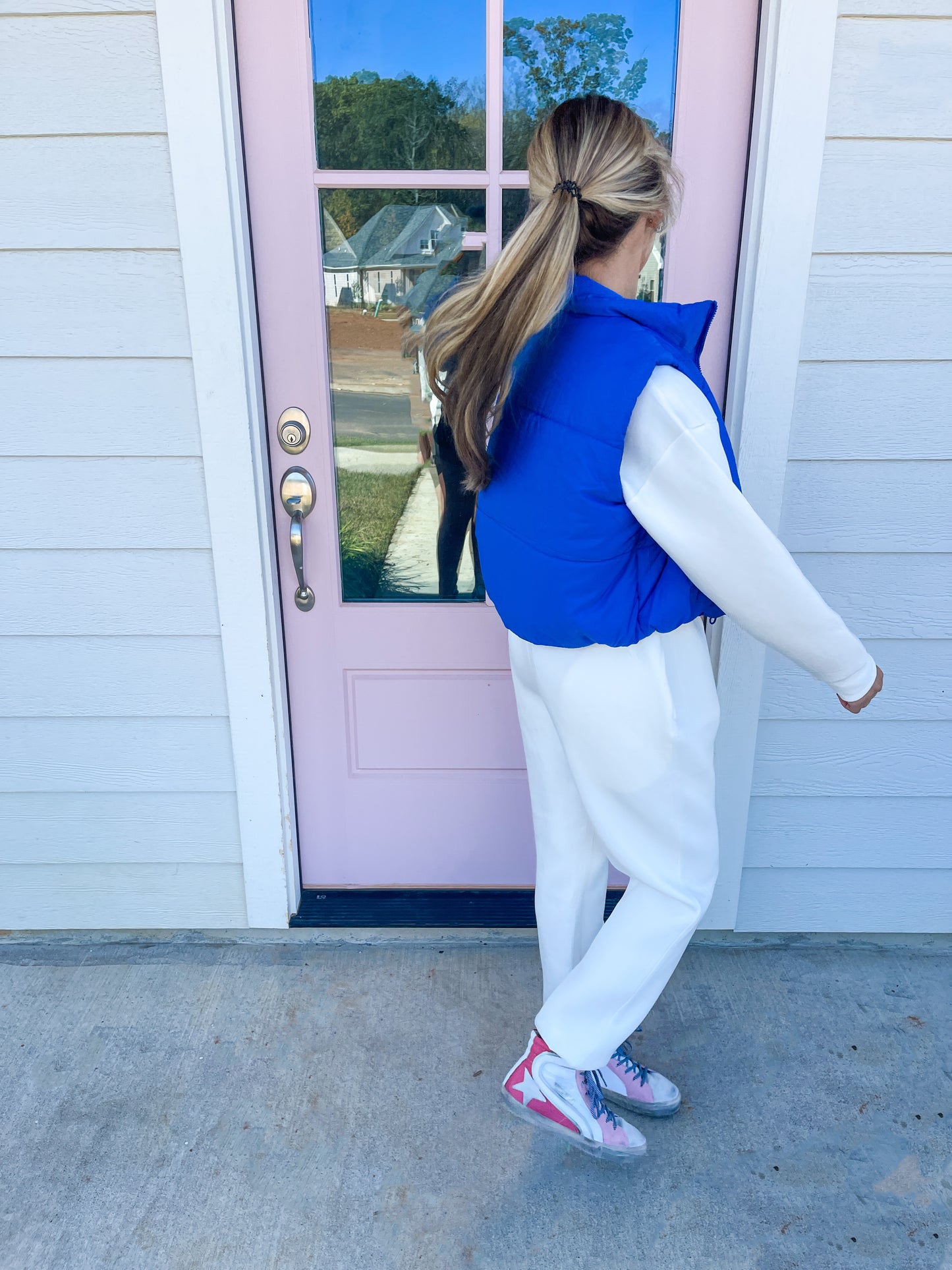 Poolside Puffer Top